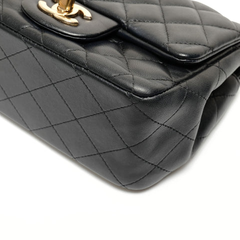 CHANEL Item No. 29 Mini Matelass Chain Shoulder Bag black WS27860