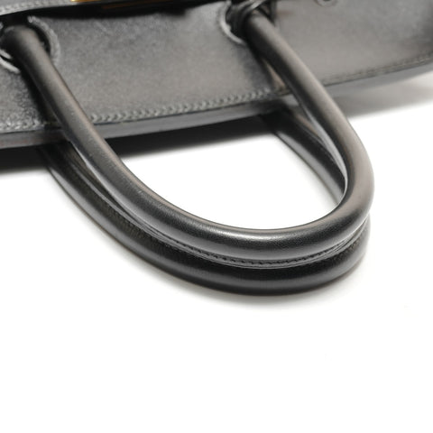 HERMES Birkin 35 Veau Gulliver ○Z Handbag black WS27864