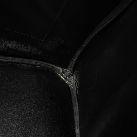 HERMES Birkin 35 Veau Gulliver ○Z Handbag black WS27864