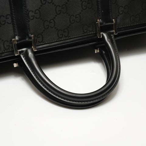 GUCCI GG canvas Boston bag black WS27867