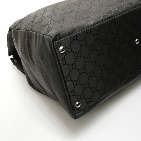 GUCCI GG canvas Boston bag black WS27867