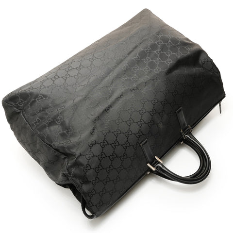 GUCCI GG canvas Boston bag black WS27867