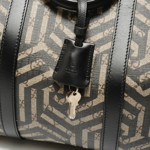 GUCCI GG Supreme GG Kaleido 2way Boston bag black WS27868