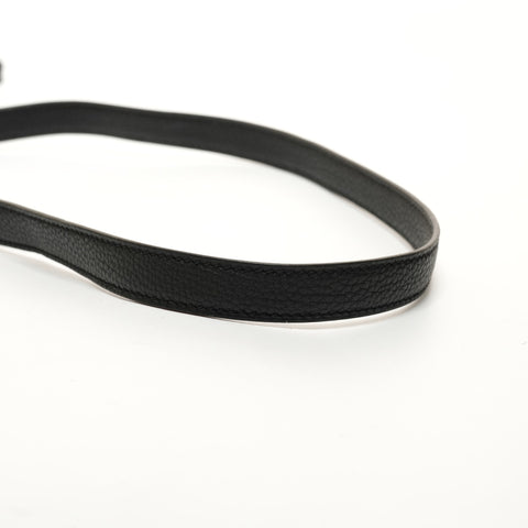 HERMES Kelly 25 Togo D-stamp 2-way Handbag black WS27869