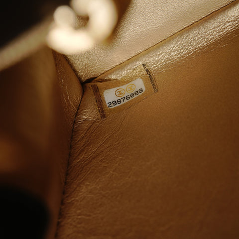 CHANEL Item No. 29, 2019-2020, 2-way top-handle lambskin bag. Shoulder Bag black WS27870