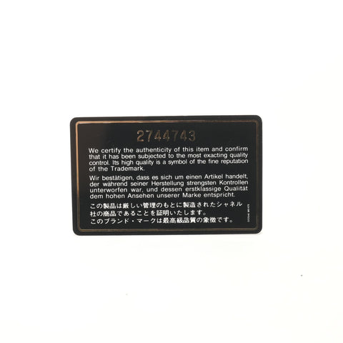 CHANEL Item No. 2: Matelassé Chain Lambskin Double Flap Shoulder Bag black WS27873