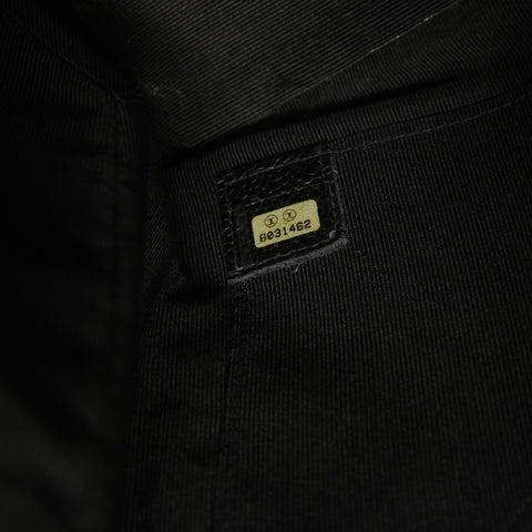 CHANEL Item No. 6, 2000-2001, Caviar Skin Chain Shoulder Shoulder Bag black WS27874