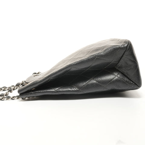 CHANEL Item No. 6, 2000-2001, Caviar Skin Chain Shoulder Shoulder Bag black WS27874
