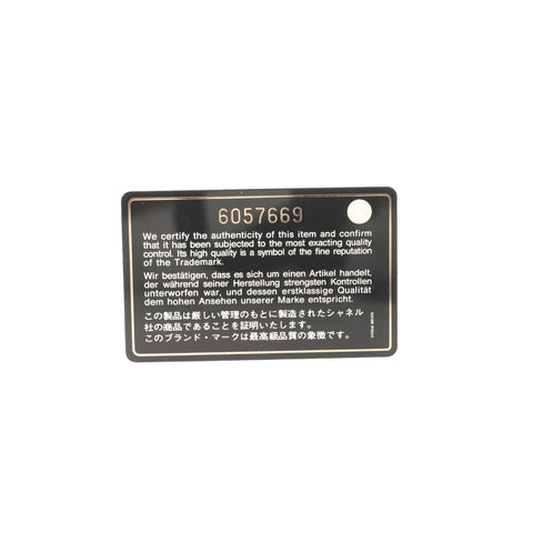 CHANEL Item No. 6, 2000-2001 Replica Tote, COCO Mark, Medallion, Caviar Skin Tote Bag black WS27875