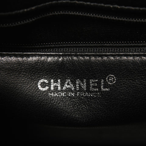 CHANEL Item No. 6, 2000-2001 Replica Tote, COCO Mark, Medallion, Caviar Skin Tote Bag black WS27875