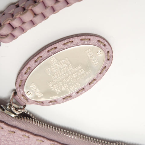 FENDI Celeria leather Shoulder Bag pink WS27876