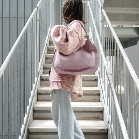 FENDI Celeria leather Shoulder Bag pink WS27876