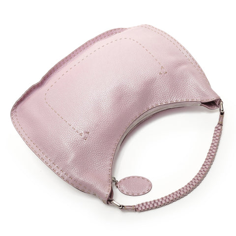 FENDI Celeria leather Shoulder Bag pink WS27876