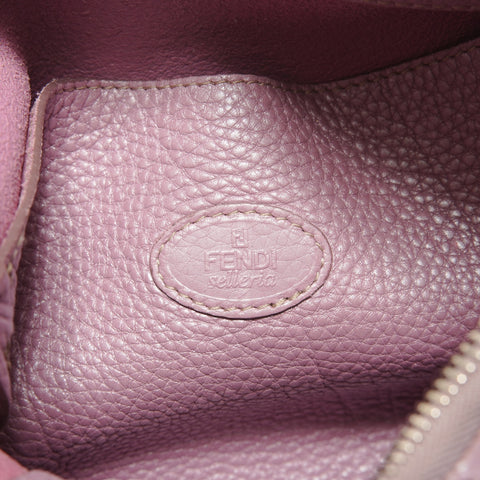 FENDI Celeria leather Shoulder Bag pink WS27876