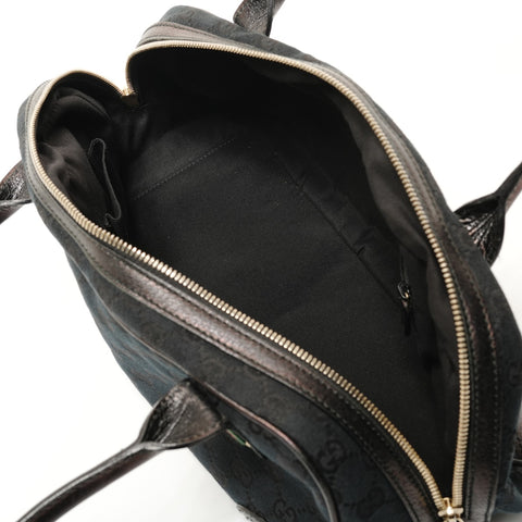 GUCCI GG Canvas Princess Shoulder Bag black WS27879