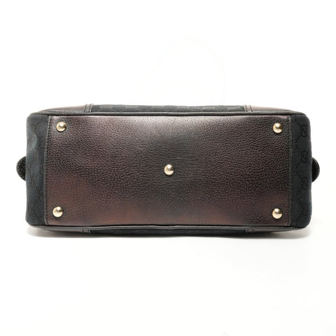 GUCCI GG Canvas Princess Shoulder Bag black WS27879