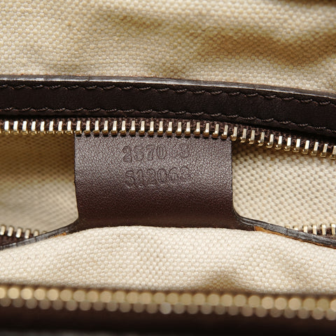 GUCCI Guccissima Leather Mayfair Tote Bag Handbag Brown WS27882