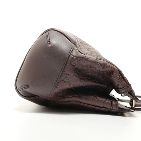 GUCCI Guccissima Leather Mayfair Tote Bag Handbag Brown WS27882