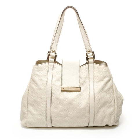 GUCCI Guccisima Tote Bag white WS27884