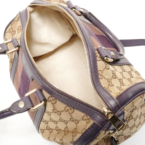 GUCCI GG Canvas Mini Boston Bag Boston bag Brown WS27886