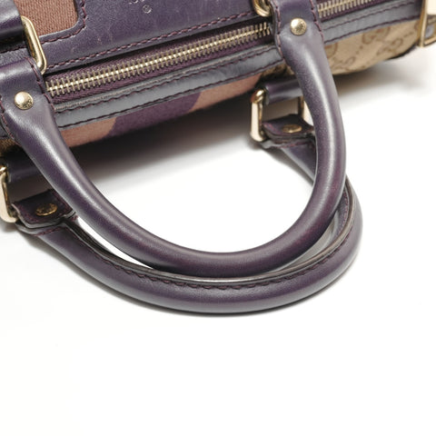 GUCCI GG Canvas Mini Boston Bag Boston bag Brown WS27886