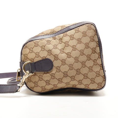 GUCCI GG Canvas Mini Boston Bag Boston bag Brown WS27886