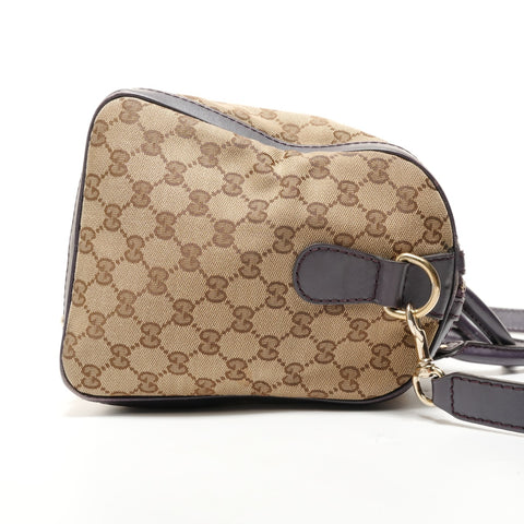 GUCCI GG Canvas Mini Boston Bag Boston bag Brown WS27886