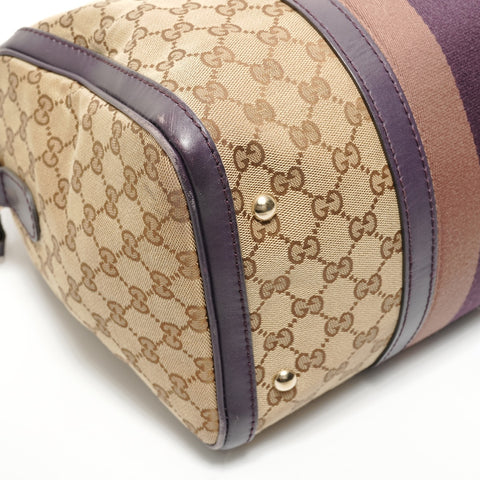 GUCCI GG Canvas Mini Boston Bag Boston bag Brown WS27886