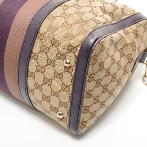 GUCCI GG Canvas Mini Boston Bag Boston bag Brown WS27886