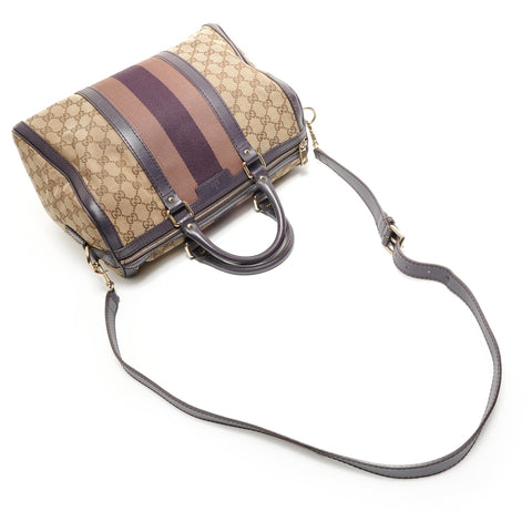 GUCCI GG Canvas Mini Boston Bag Boston bag Brown WS27886