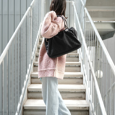 GUCCI GG canvas Tote Bag black WS27887