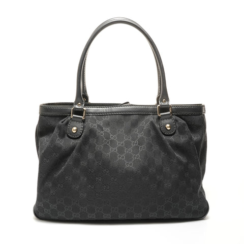 GUCCI GG canvas Tote Bag black WS27887