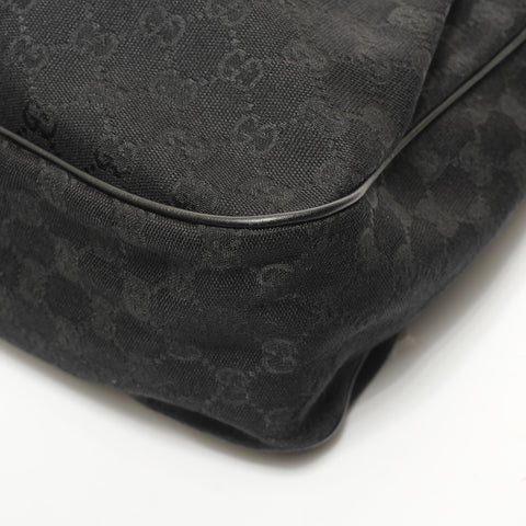 GUCCI GG canvas Tote Bag black WS27887