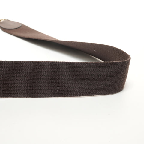 HERMES □H stamp, 2004 Evelyn II GM Epsom Chocolate Shoulder Bag Brown WS27889