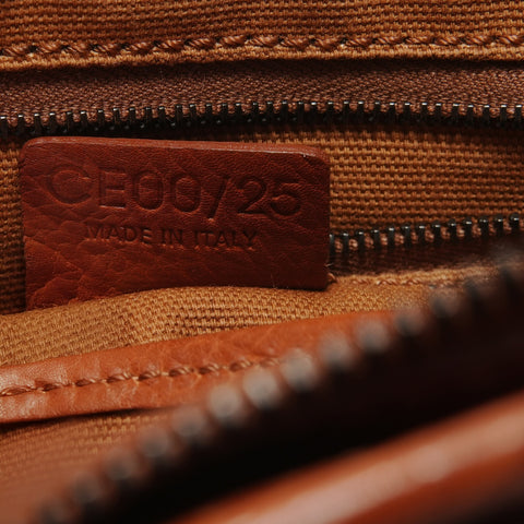 CELINE Leather Triomphe Boogie Bag Shoulder Bag Brown WS27890