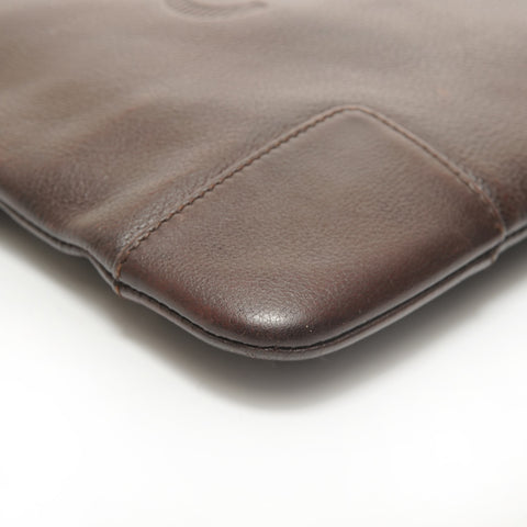 LOEWE Anagram leather Shoulder Bag Brown WS27891