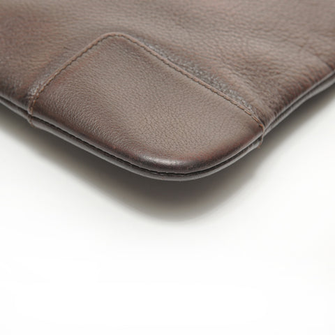 LOEWE Anagram leather Shoulder Bag Brown WS27891