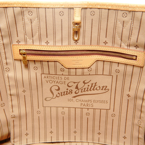 LOUIS VUITTON Monogram Neverfull GM, manufactured in 2008. Tote Bag Brown WS27893