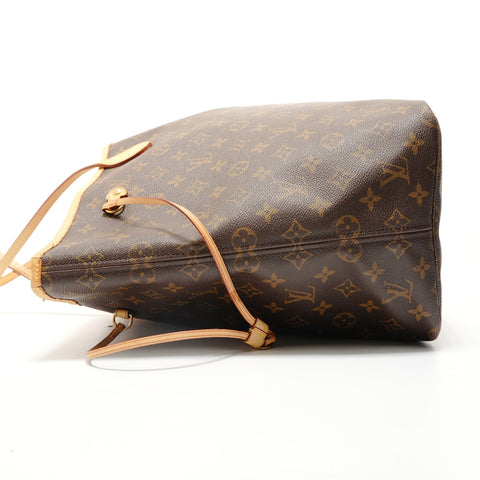 LOUIS VUITTON Monogram Neverfull GM, manufactured in 2008. Tote Bag Brown WS27893