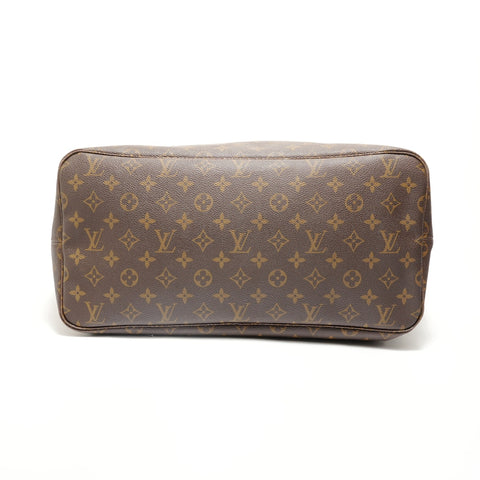 LOUIS VUITTON Monogram Neverfull GM, manufactured in 2008. Tote Bag Brown WS27893