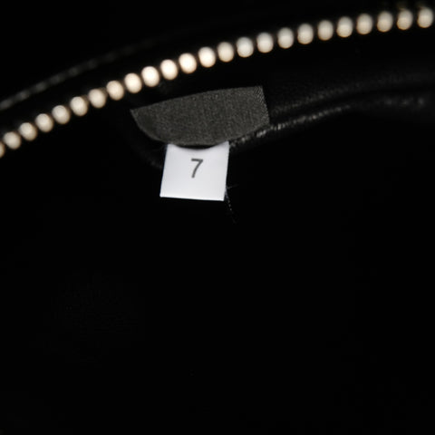 PRADA Wrinkles-processed antique nappa leather Shoulder Bag black WS27895
