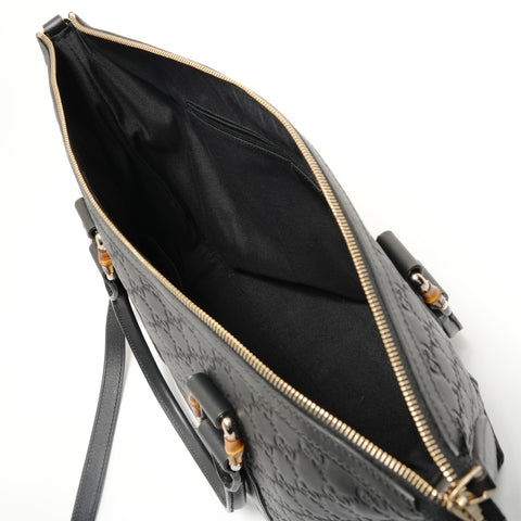 GUCCI GGguccissima 2way Tote Bag black WS27896