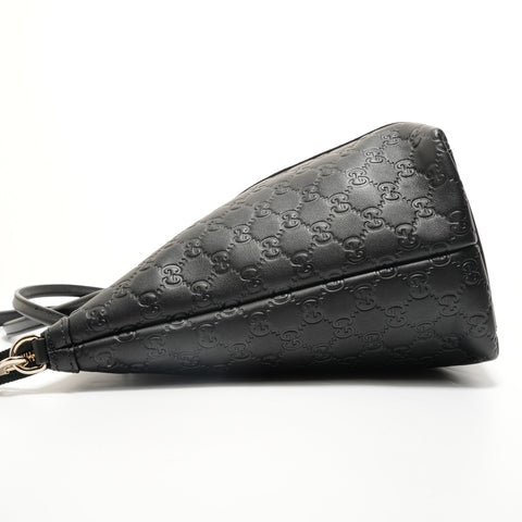 GUCCI GGguccissima 2way Tote Bag black WS27896