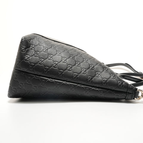 GUCCI GGguccissima 2way Tote Bag black WS27896
