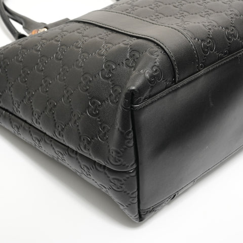 GUCCI GGguccissima 2way Tote Bag black WS27896