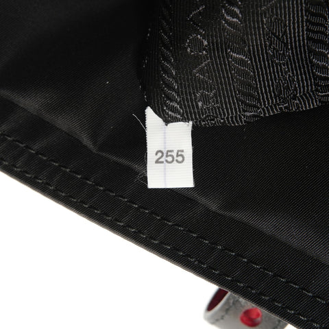 PRADA Nylon Studs 2-way Tote Bag black WS27897