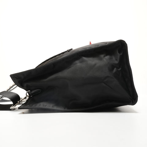 PRADA Nylon Studs 2-way Tote Bag black WS27897
