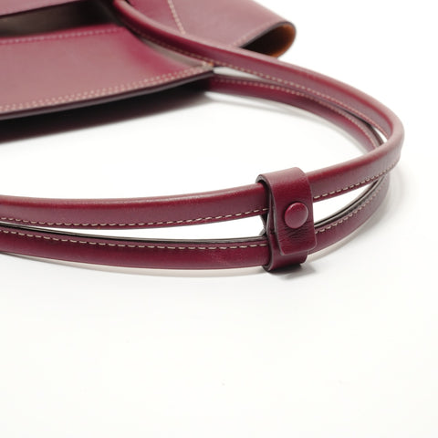 BOTTEGAVENETA The Arco 33 Leather Shoulder Bag Red WS27898