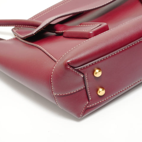 BOTTEGAVENETA The Arco 33 Leather Shoulder Bag Red WS27898