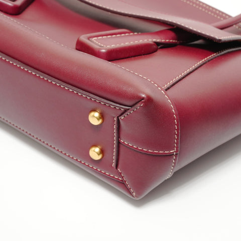 BOTTEGAVENETA The Arco 33 Leather Shoulder Bag Red WS27898